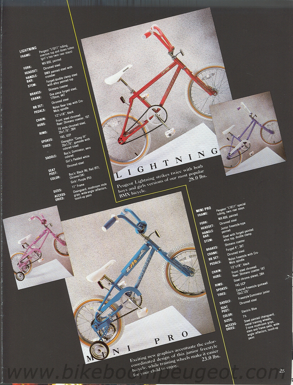 Peugeot 1988 USA Brochure